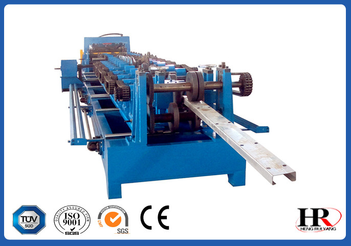 Quick Interchangeable CZ Purlin Roll Forming Machine Custom Size Changeable
